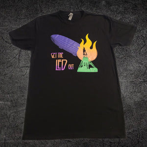 Neon Zeppelin Tee Shirt